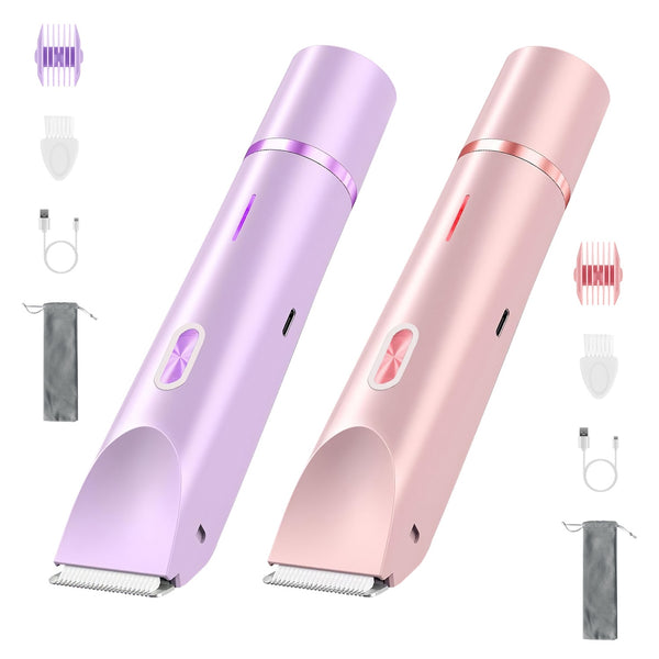 1Pc 2 In 1 Bikini Trimmer For Women Dual Head
